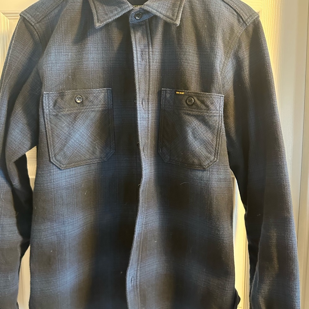 Ironheart Blue Ultra Heavy Flannel Ombré